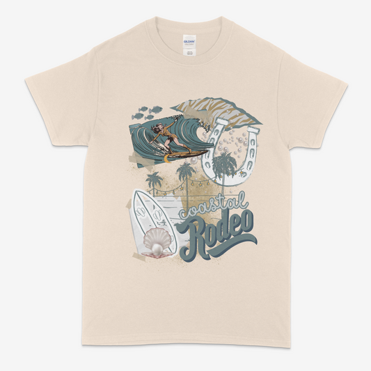 Coastal Rodeo T-shirt (Made to Order)
