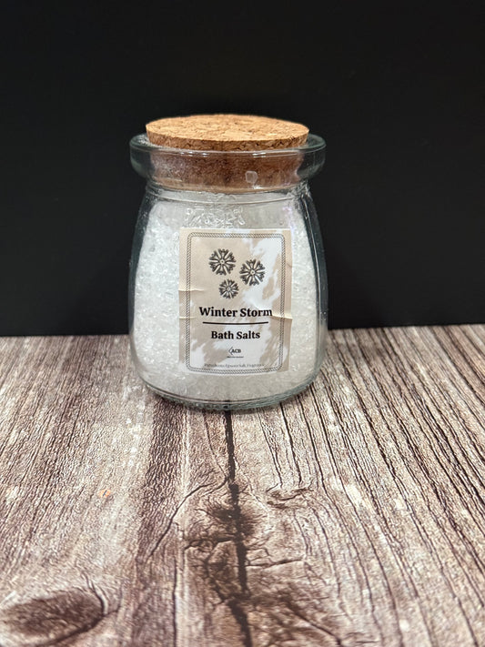 The Little Luxuries Bath Salt Jars