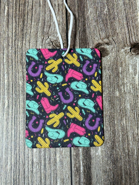 Neon Rodeo Car Freshener