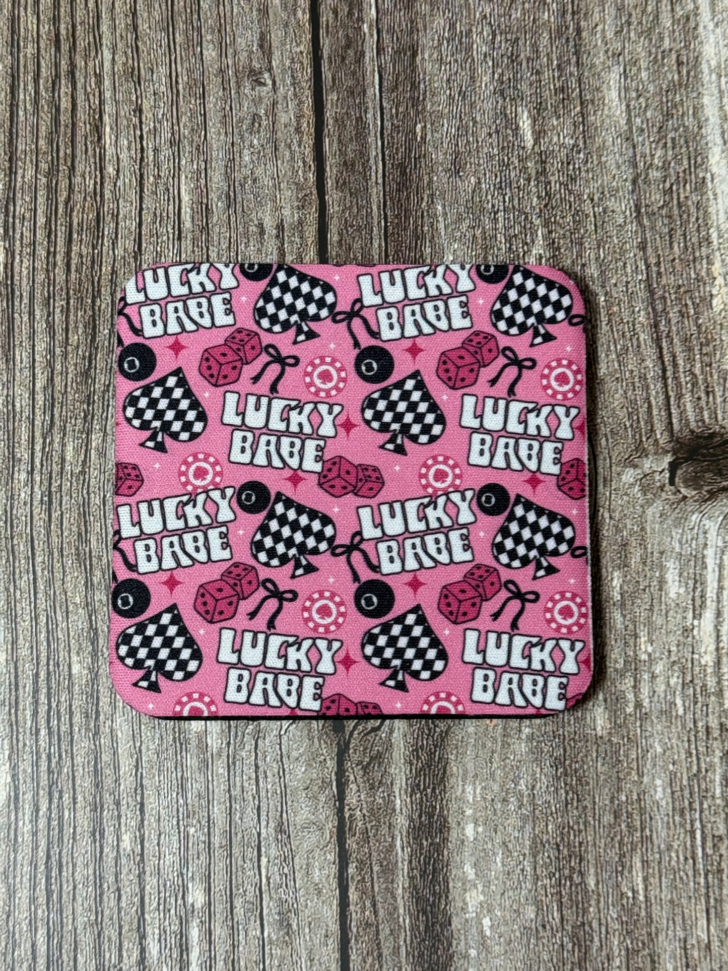Lucky Babe Coaster (4 piece set)
