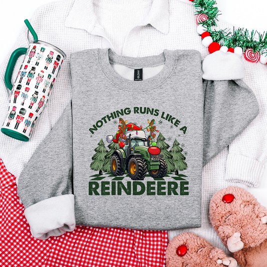 Nothing Runs Like a Reindeere Crewneck