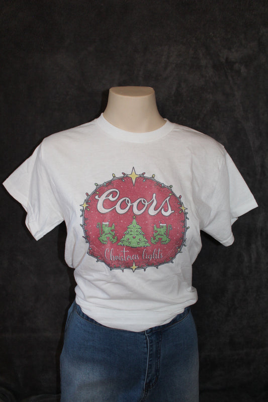 Coors Christmas Lights T-shirt