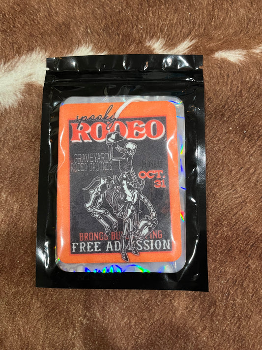 Spooky Rodeo Car Freshener