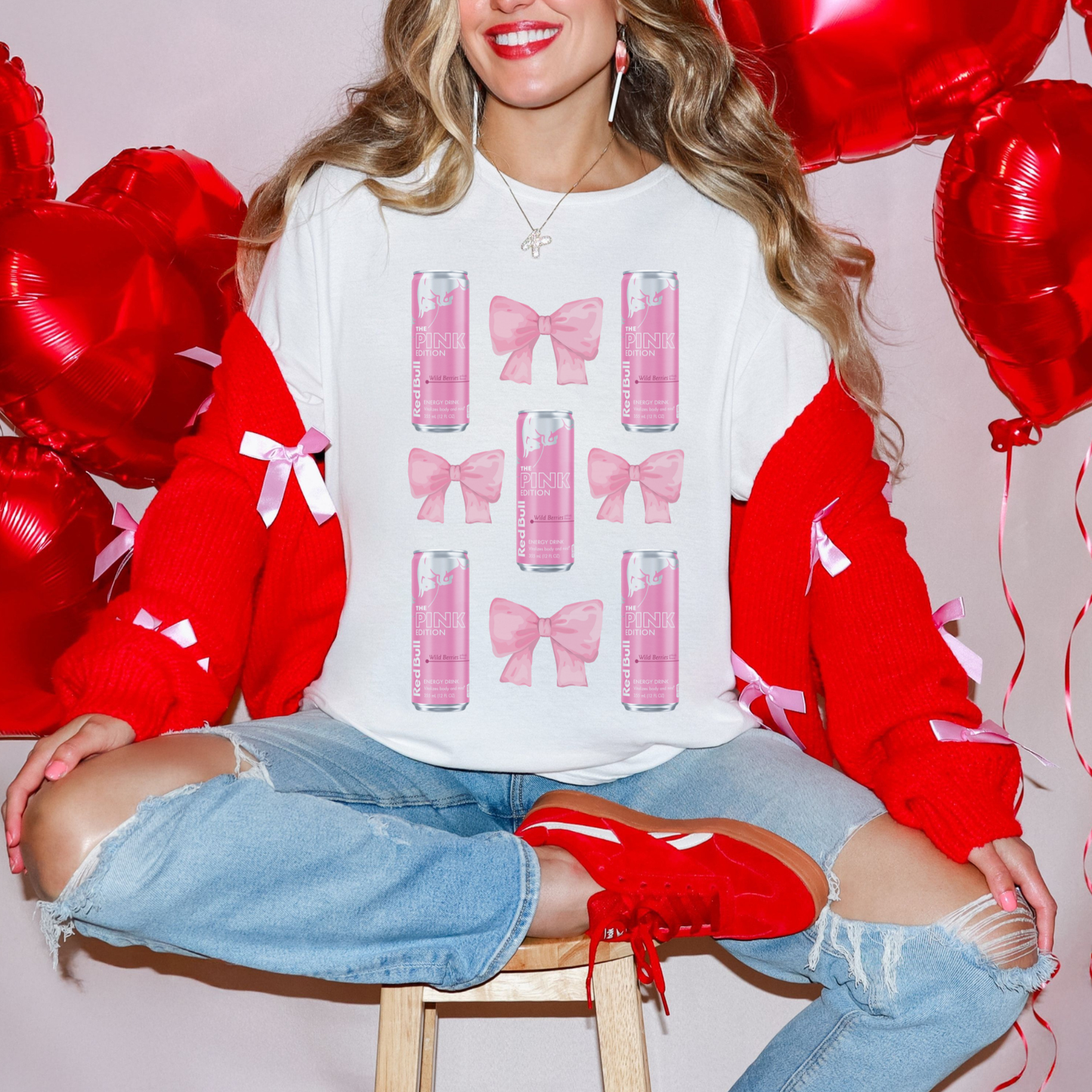 Pink Edition Redbull Retro T-shirt