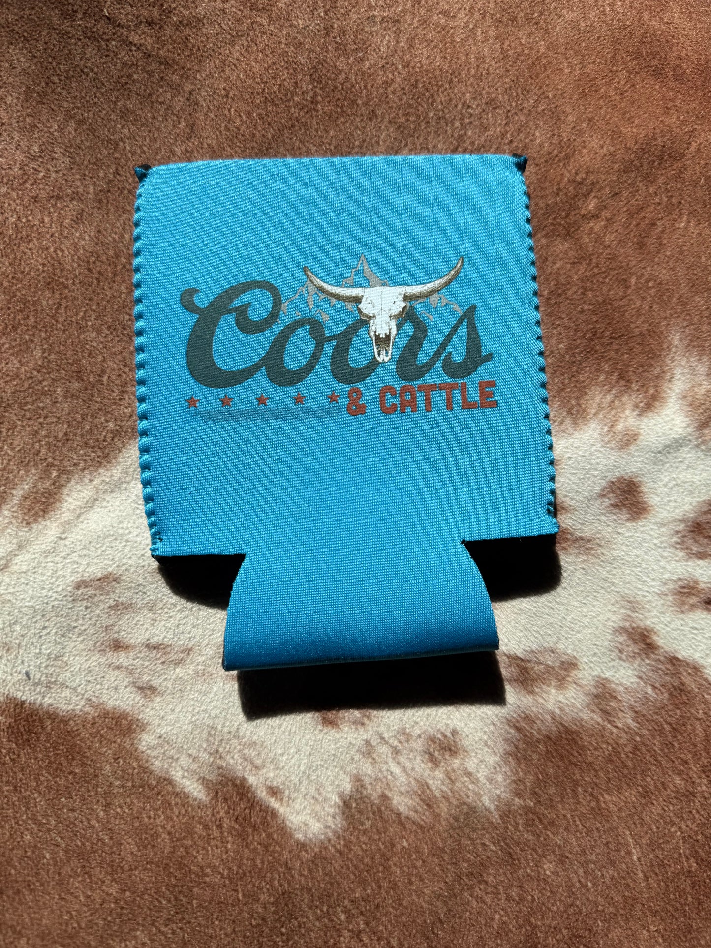 Coors and Cattle Koozie