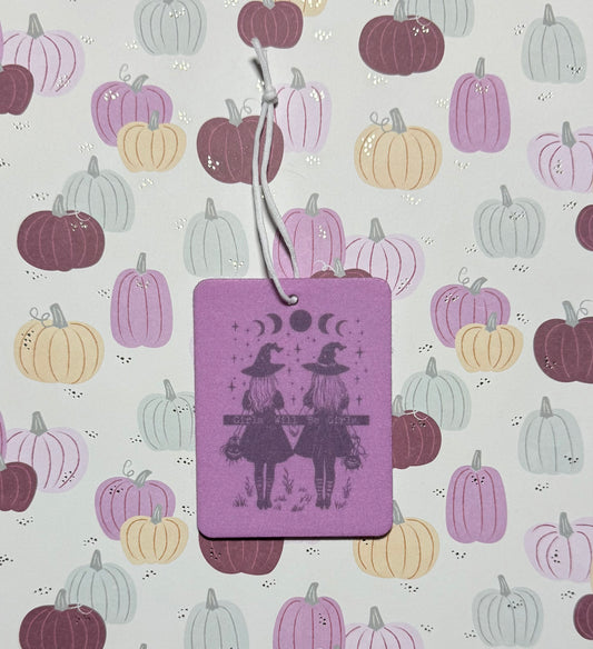 Girls Will Be Girls Witchy Car Freshener