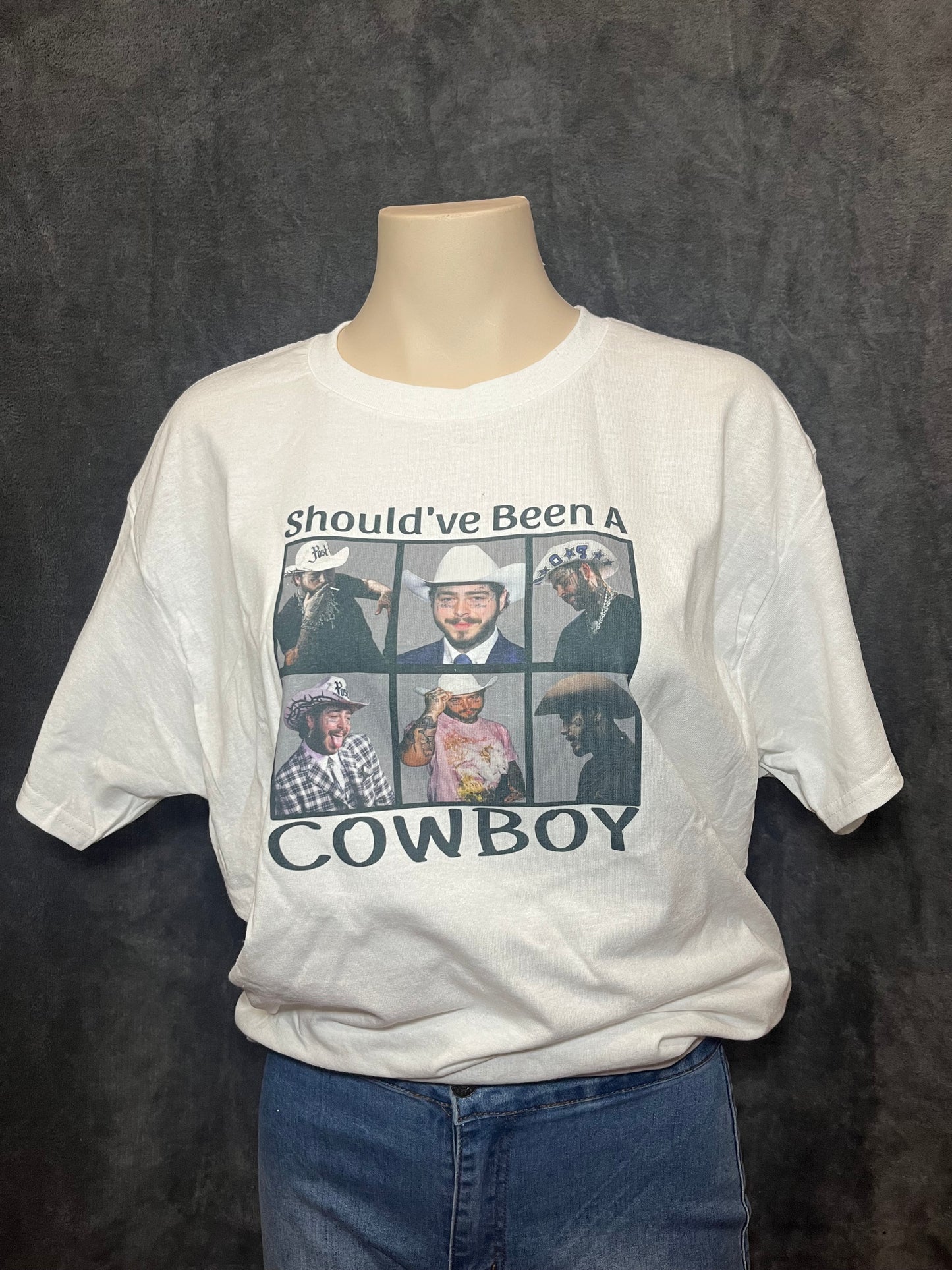 Should’ve Been a Cowboy Post Malone Graphic T-shirt