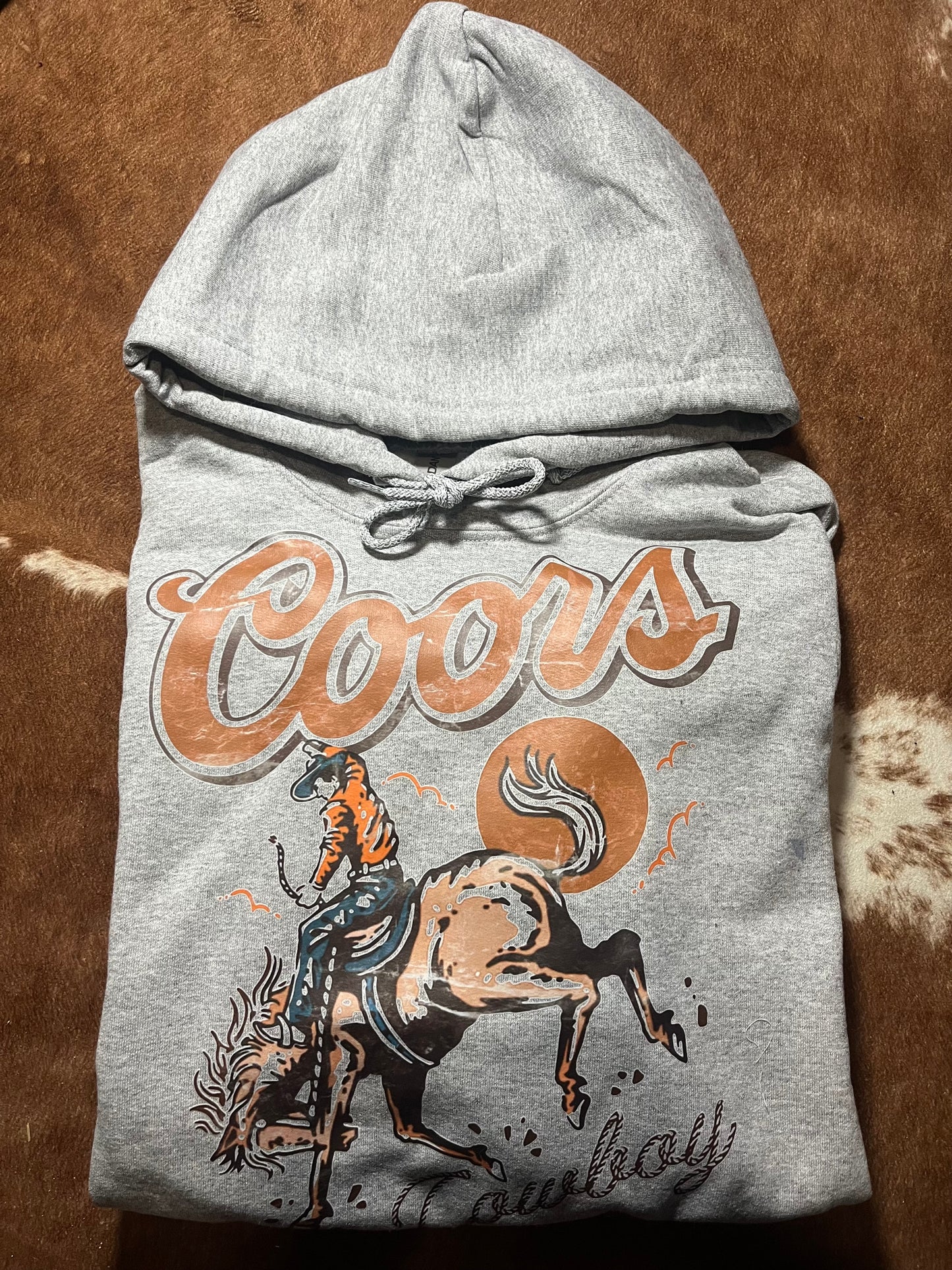 Coors Cowboy Hoodie (Made to Order)