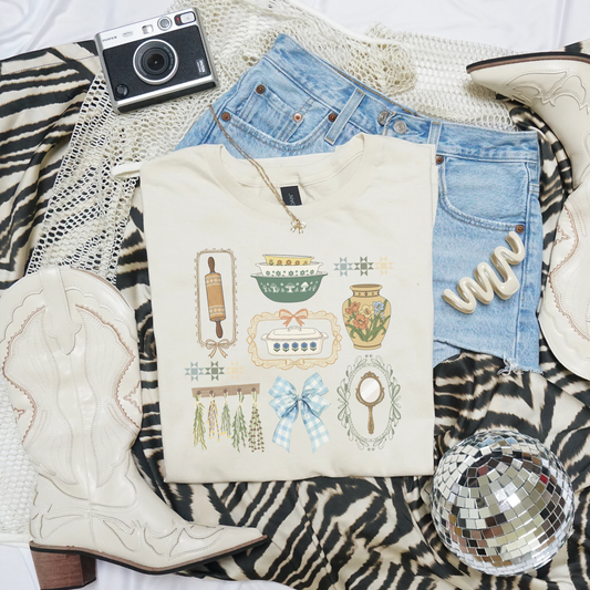Cottagecore Retro T-shirt