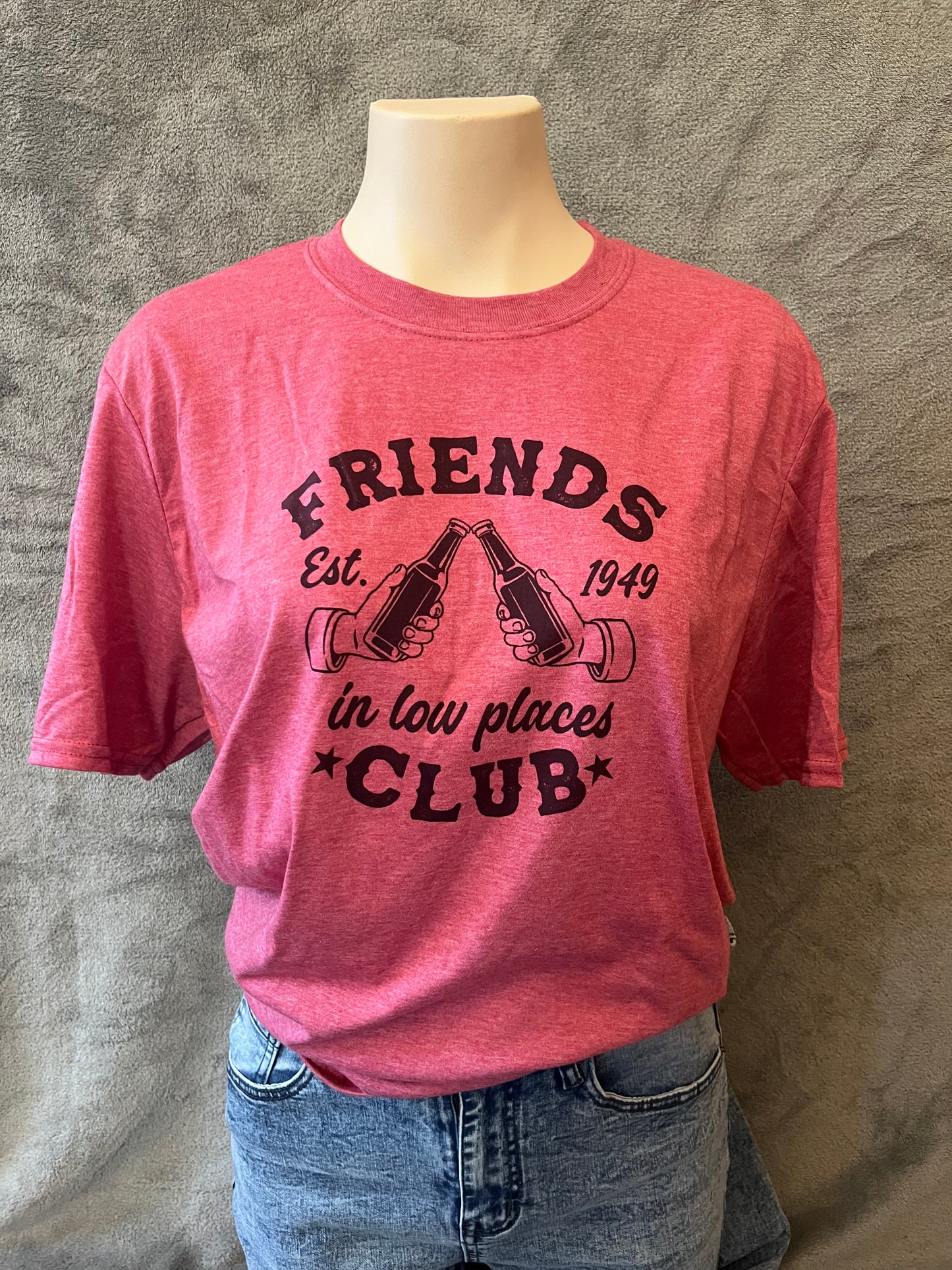 Friends In Low Places Club Graphic T-shirt
