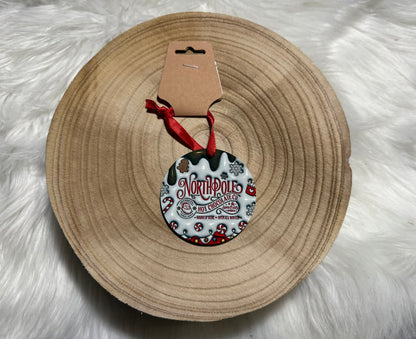 North Pole Hot Chocolate Co. Ornament