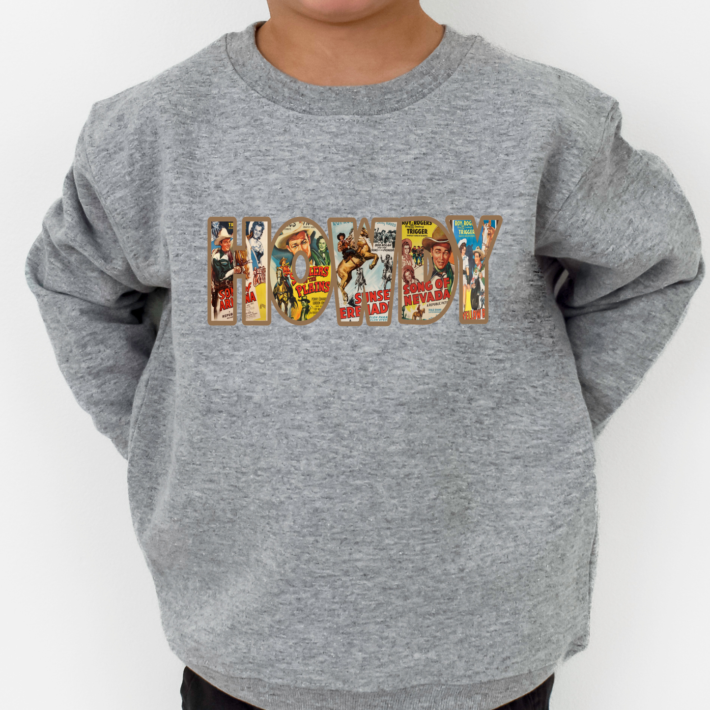 Howdy Toddler and Youth Crewneck