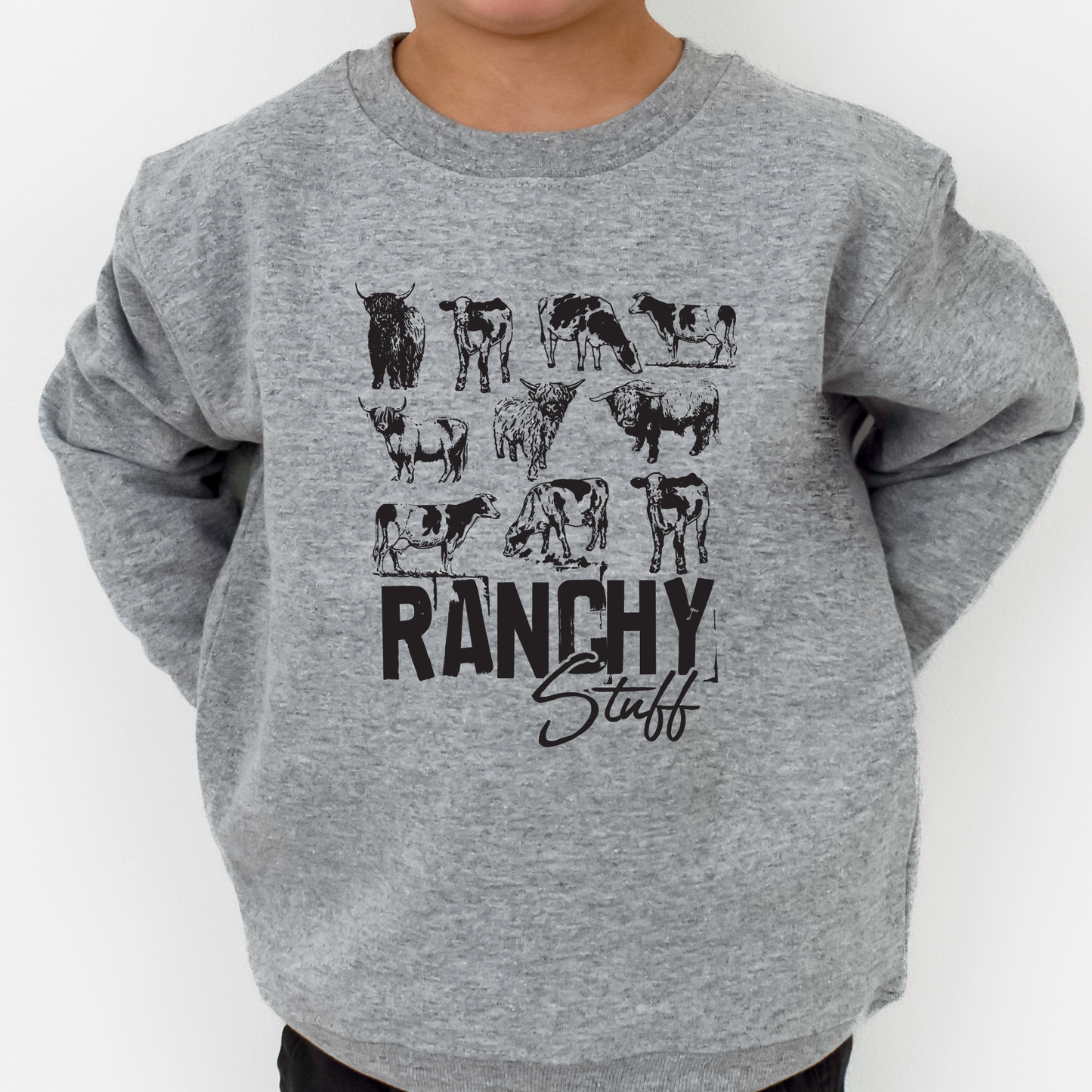 Ranchy Stuff Toddler and Youth Crewneck