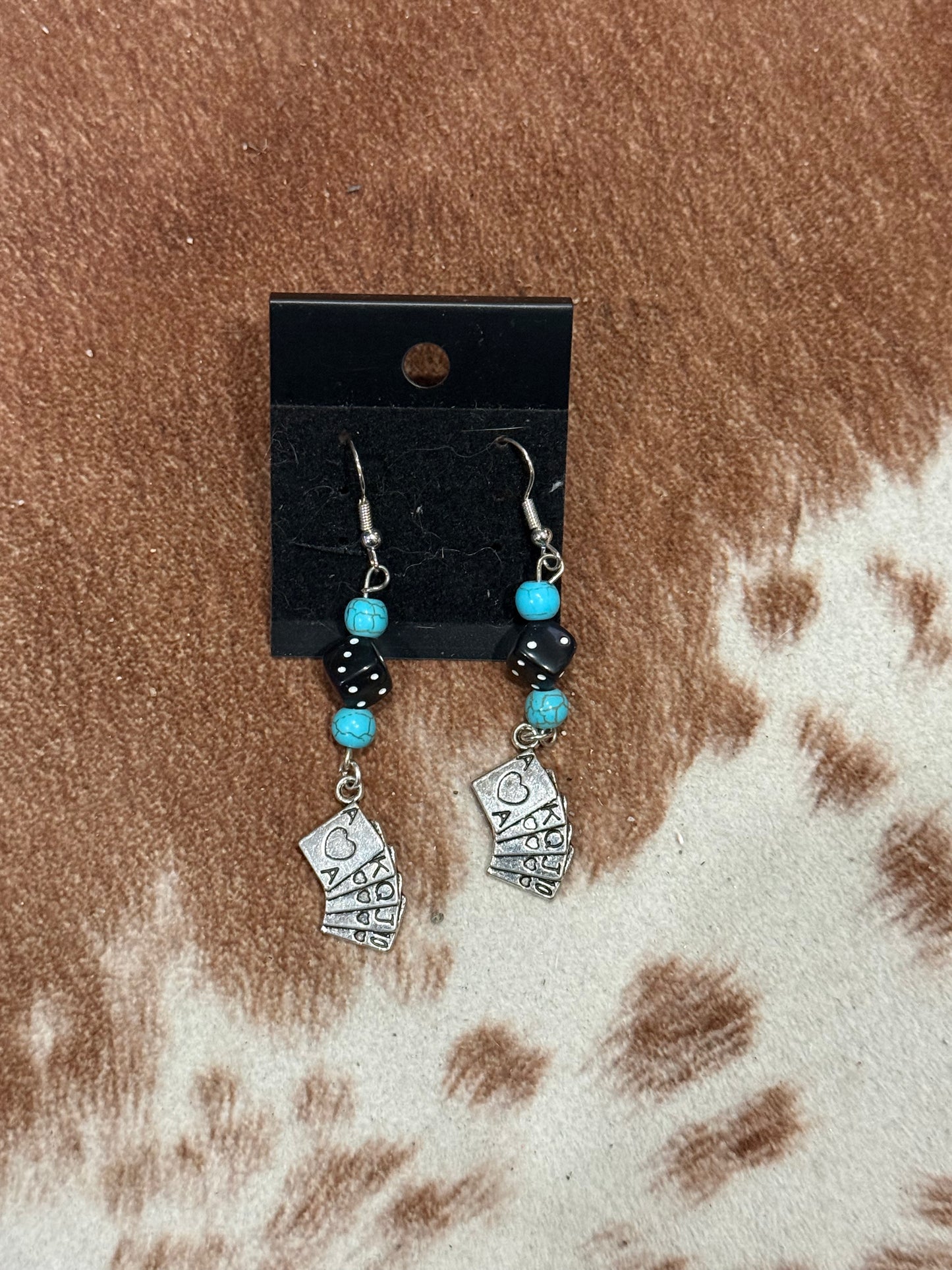 Gambler Beaded Earrings