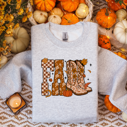 Boot Scootin’ Fall Crewneck