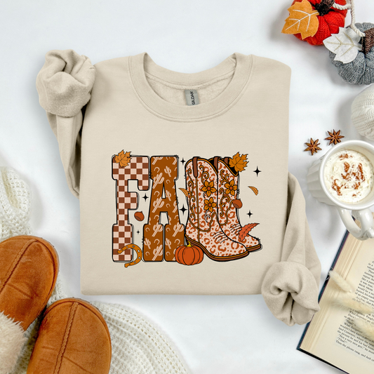 Boot Scootin’ Fall Crewneck