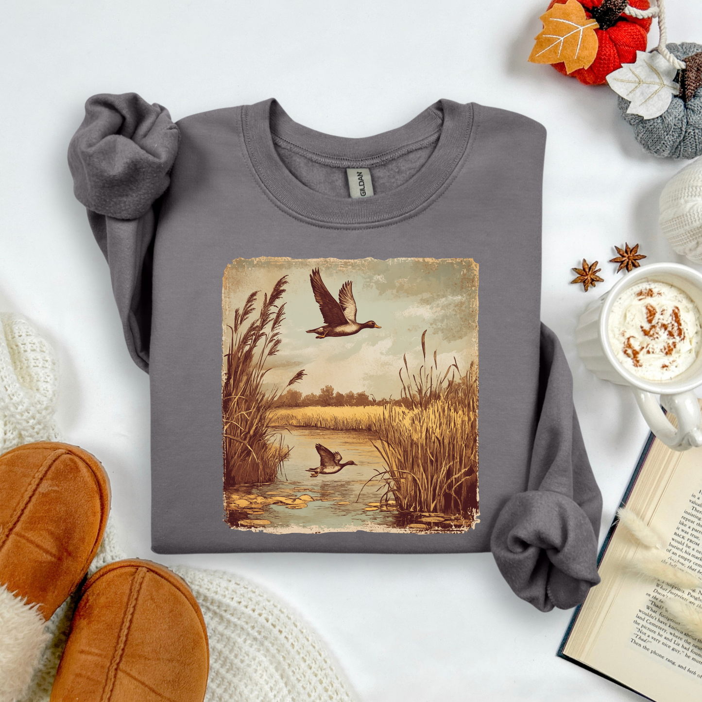Vintage Duck Crewneck