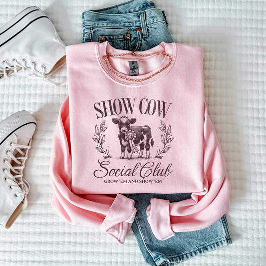 Show Cow Social Club Crewneck