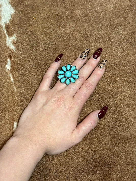 The Desert Daisy Statement Ring