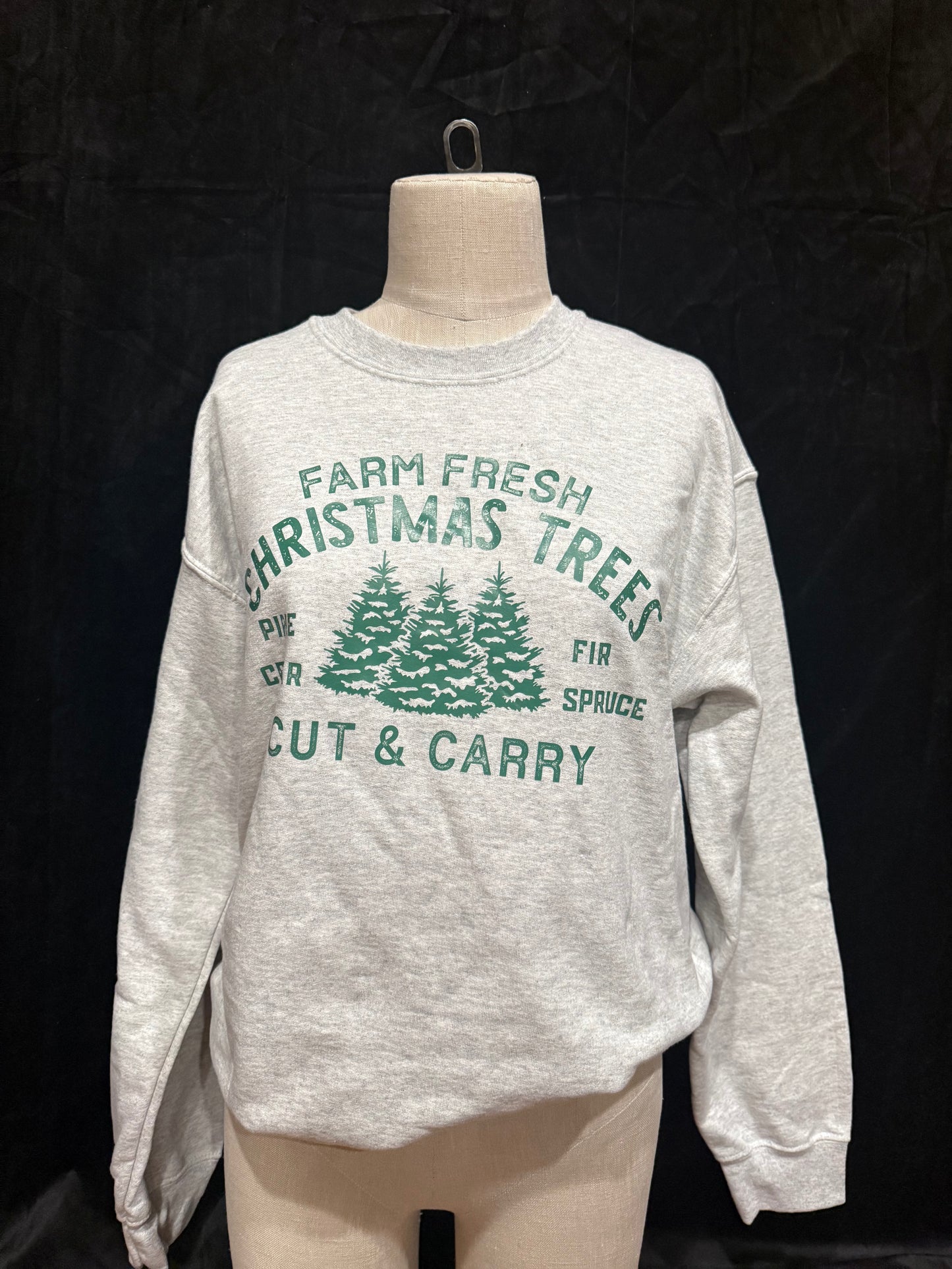Farm Fresh Christmas Trees Crewneck