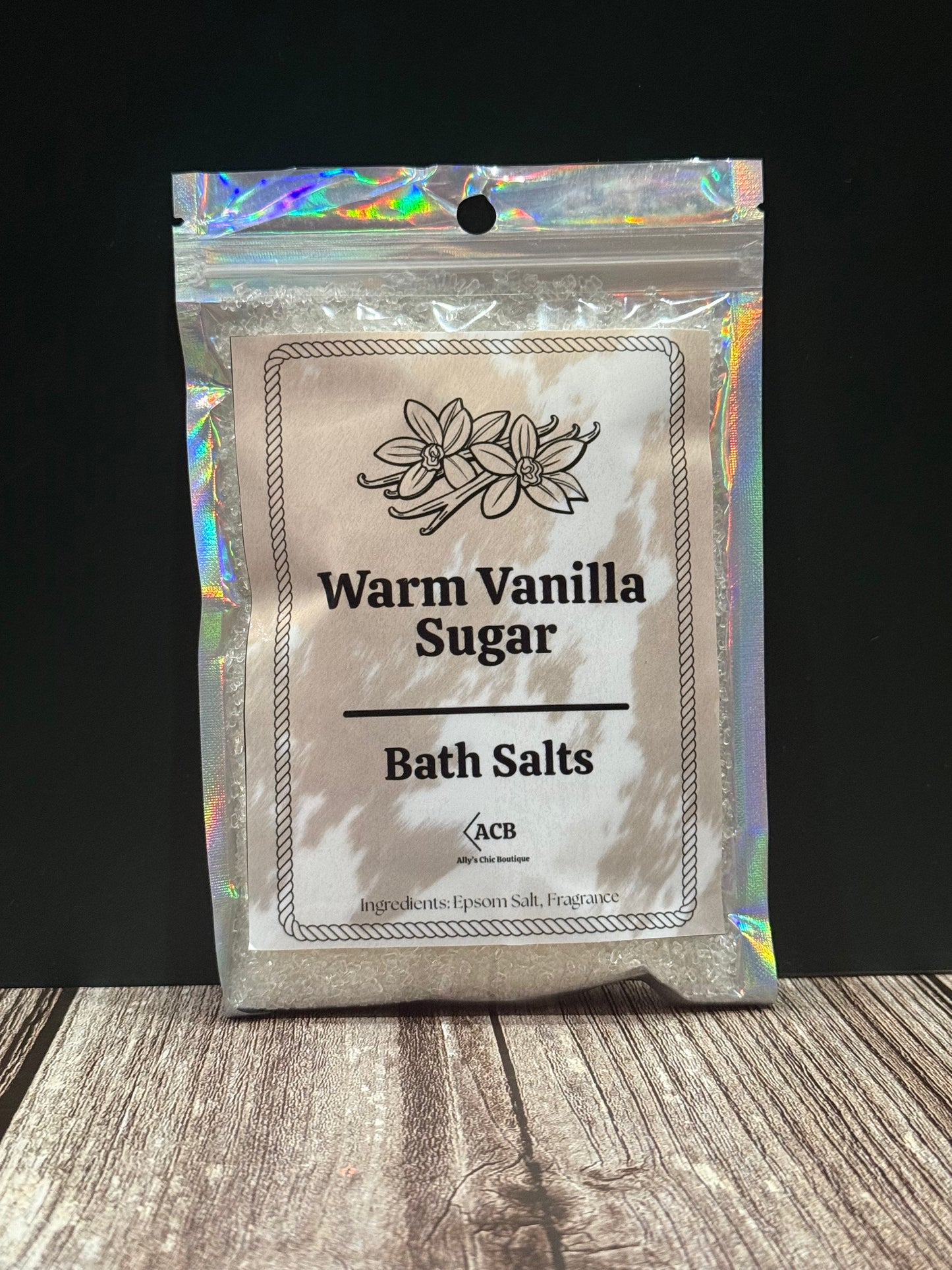 Warm Vanilla Sugar Bath Salts