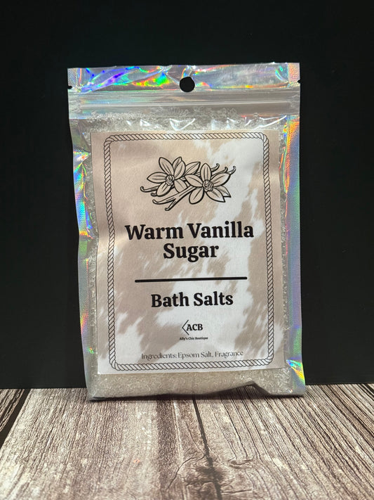 Warm Vanilla Sugar Bath Salts