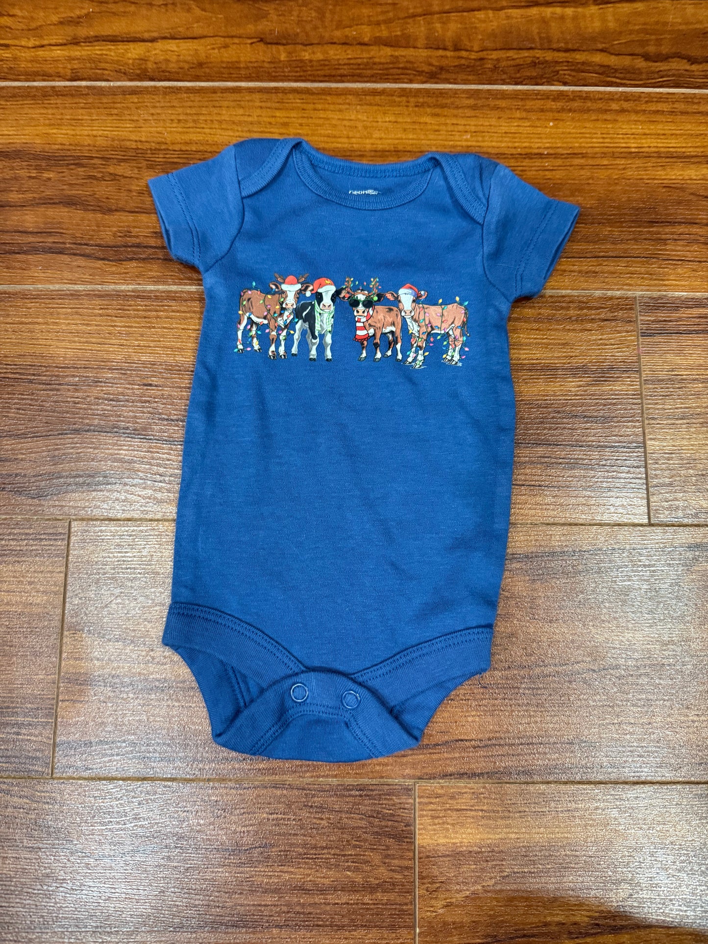 Christmas Cows Onesie