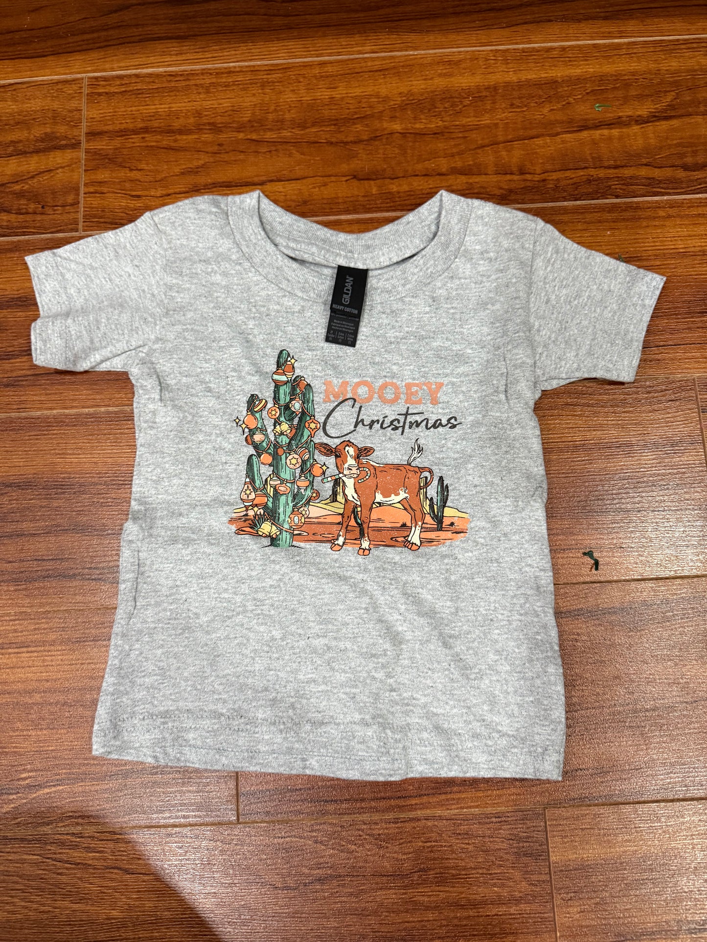 Mooey Christmas Toddler T-shirt