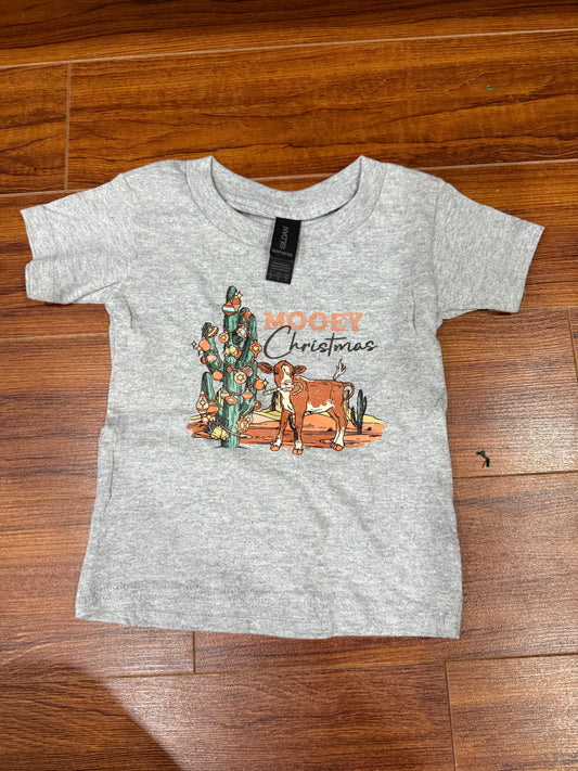 Mooey Christmas Toddler T-shirt