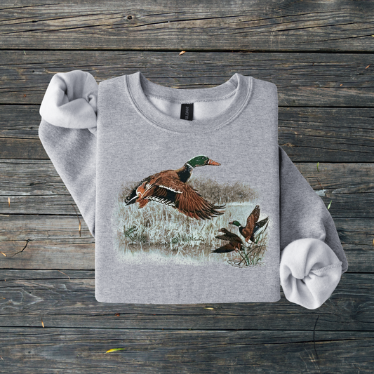 Retro Duck Crewneck