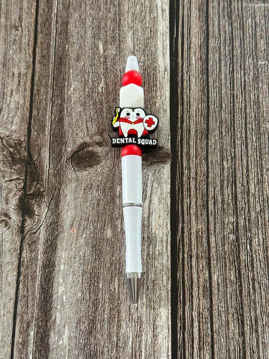 Dental Squad Beaded Pen