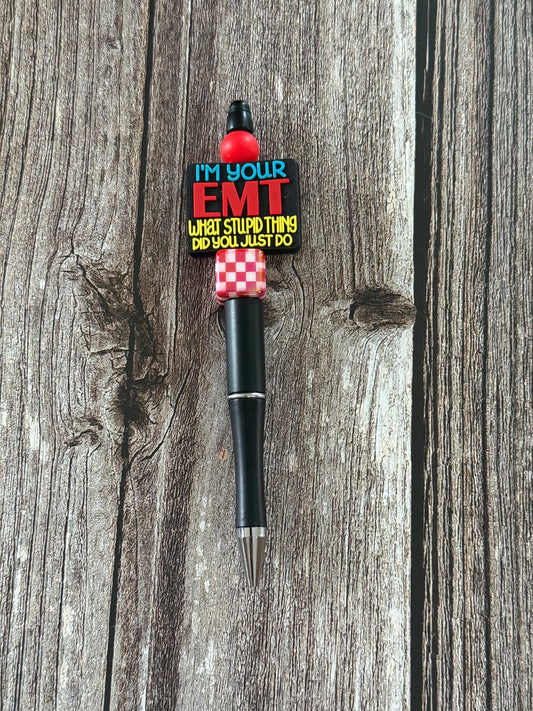 I’m Your EMT Beaded Pen