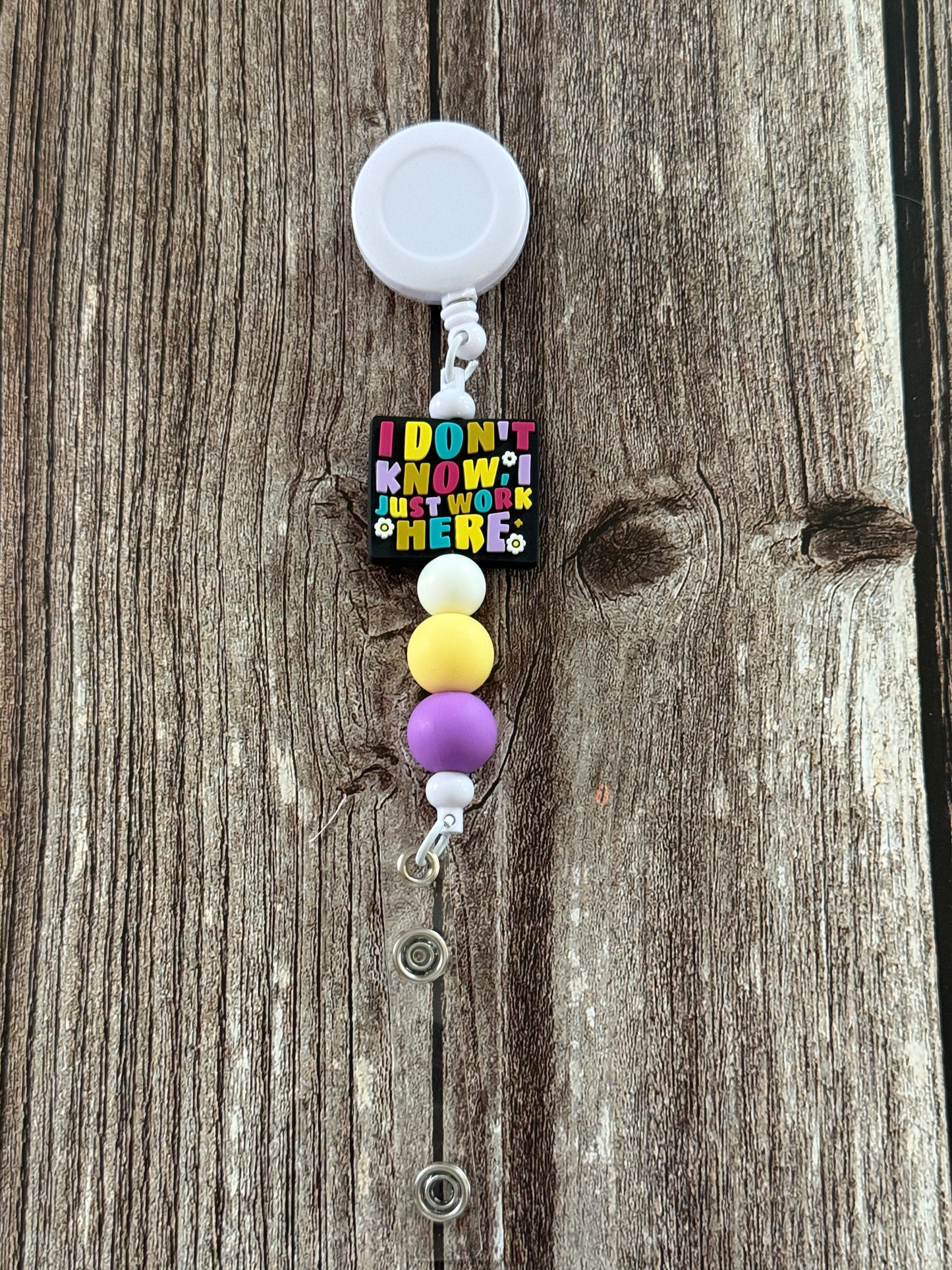 I Don’t Know I Just Work Here Badge Reel