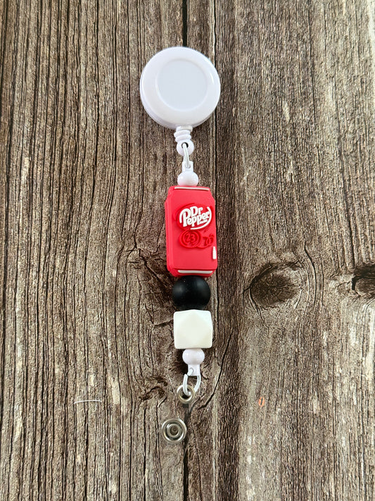 Dr Pepper Badge Reel