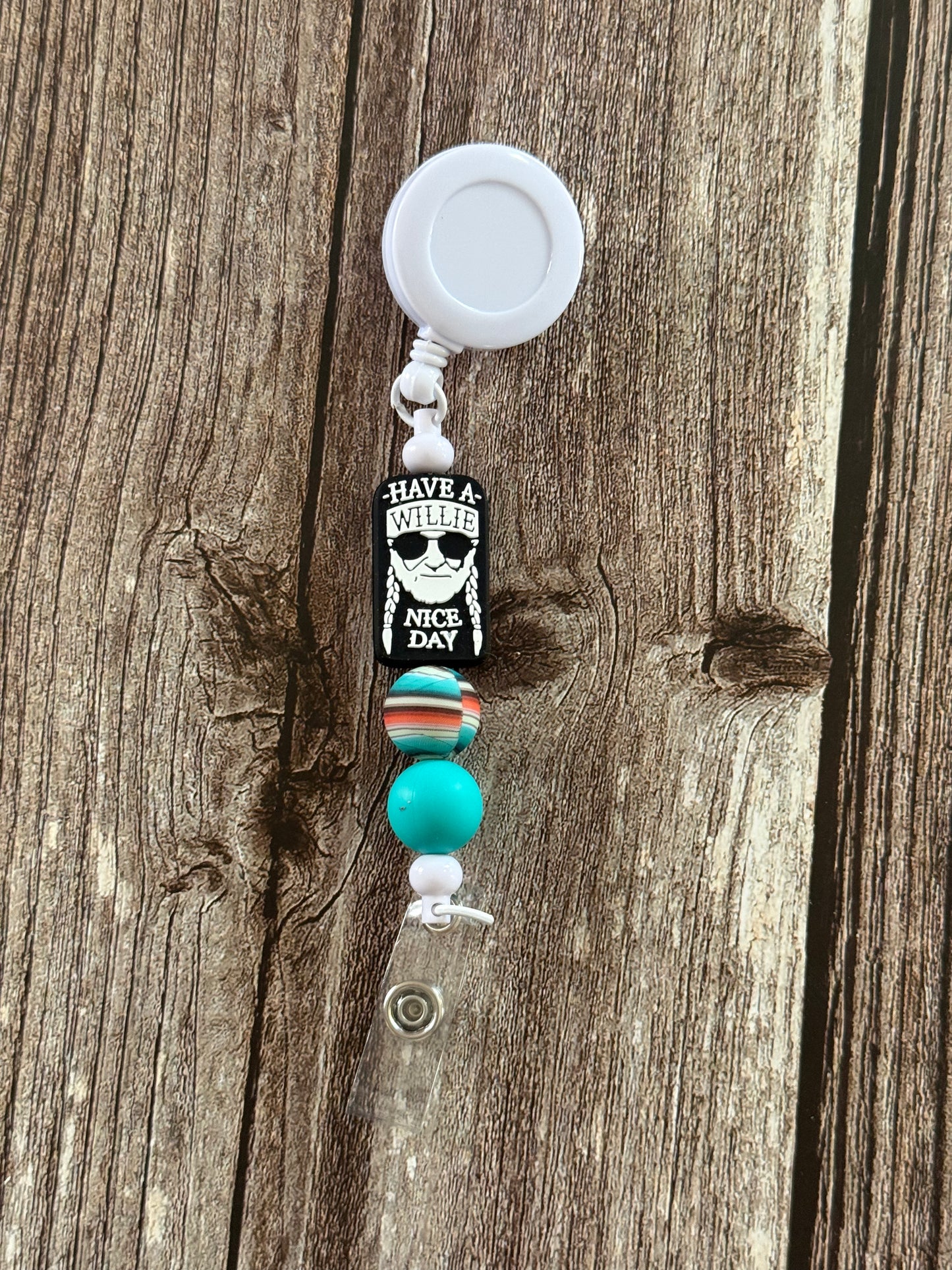 Have a Willie Nice Day Badge Reel