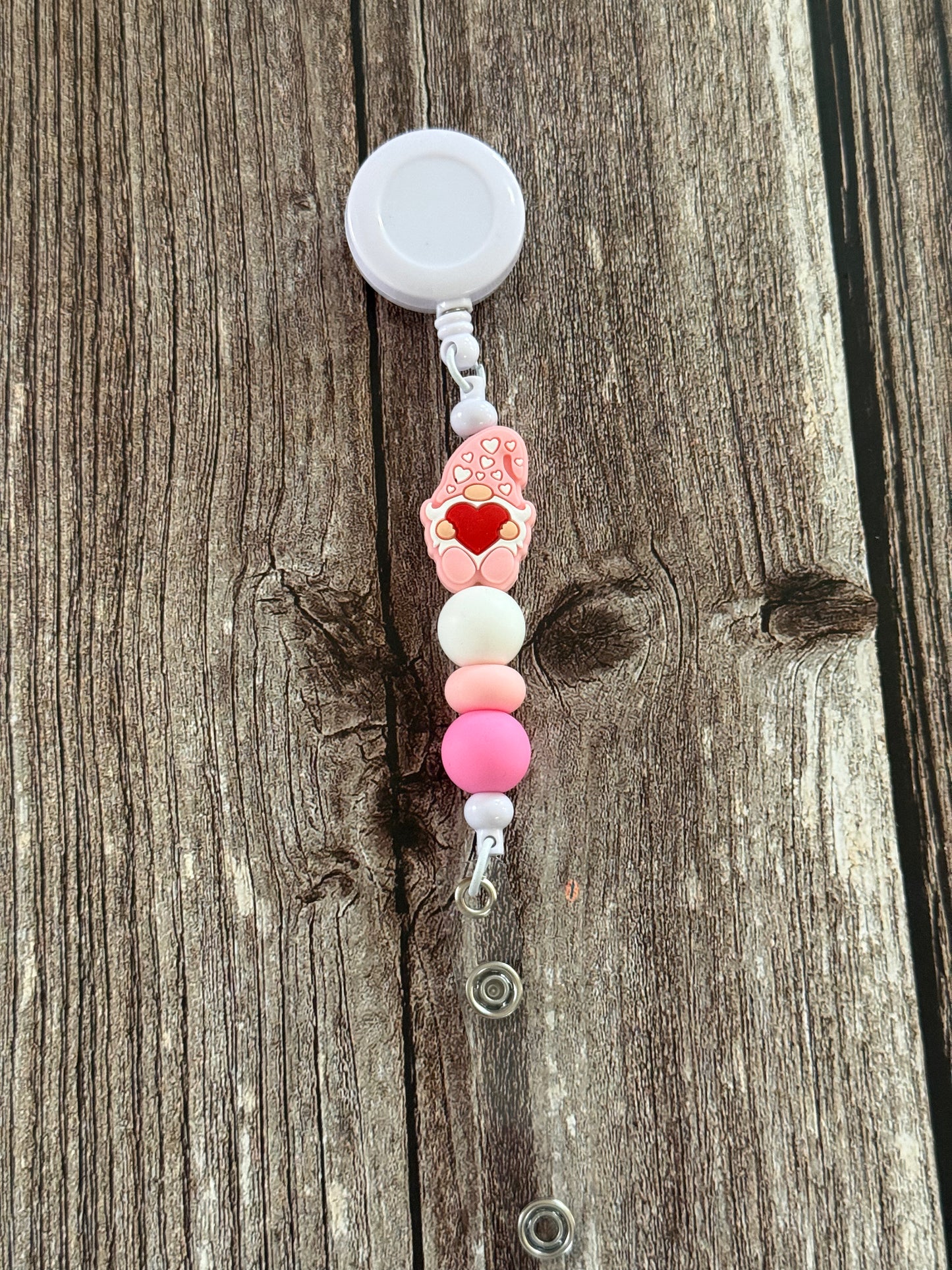 Pink Gnome Badge Reel