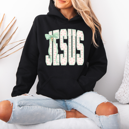 Floral Jesus Hoodie (Made to Order)