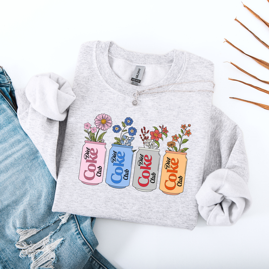Diet Coke Club Crewneck (Made to Order)