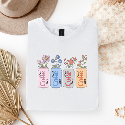 Diet Coke Club Retro T-shirt (Made to Order)