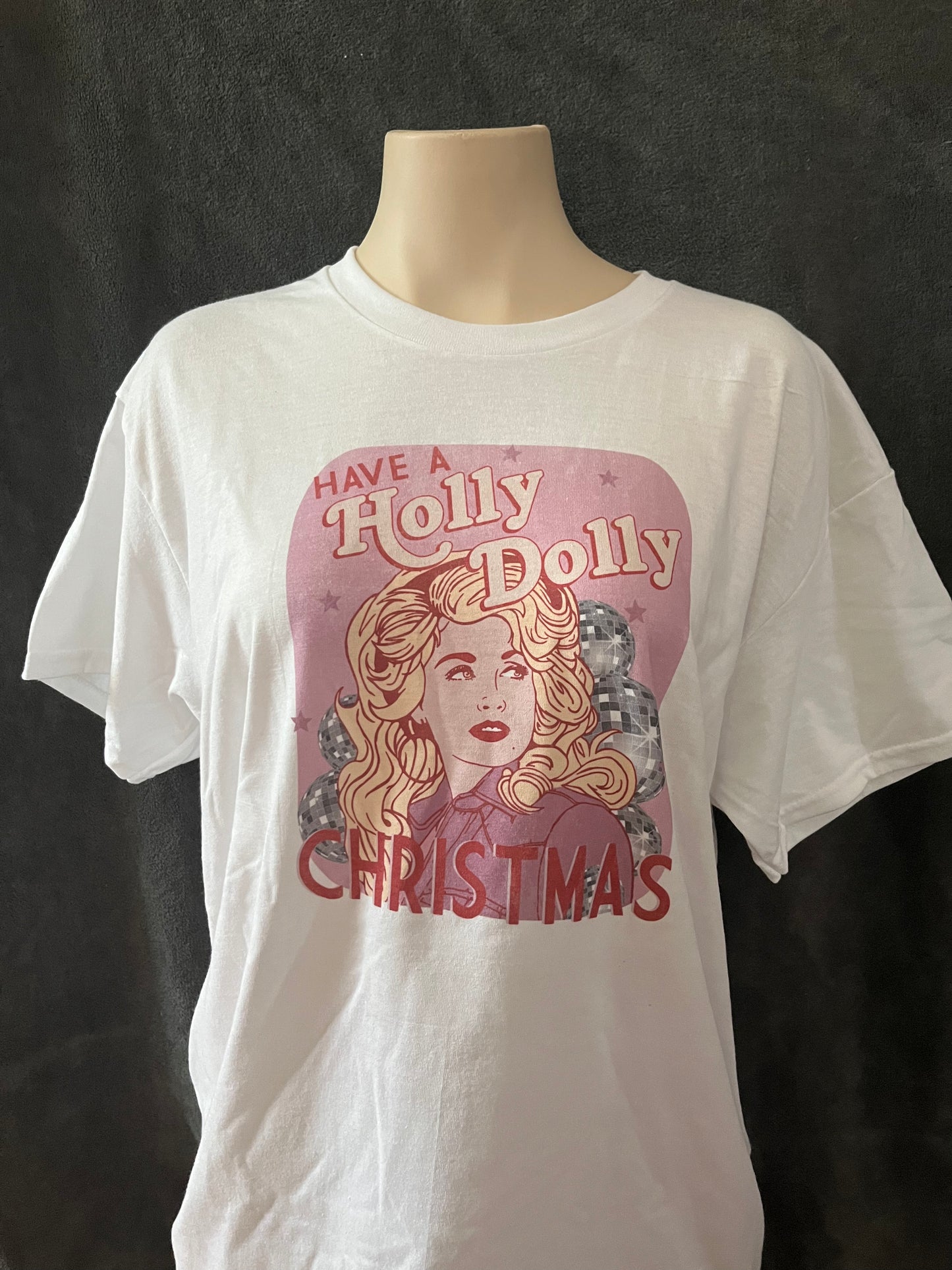 Have a Holly Dolly Christmas Graphic T-shirt