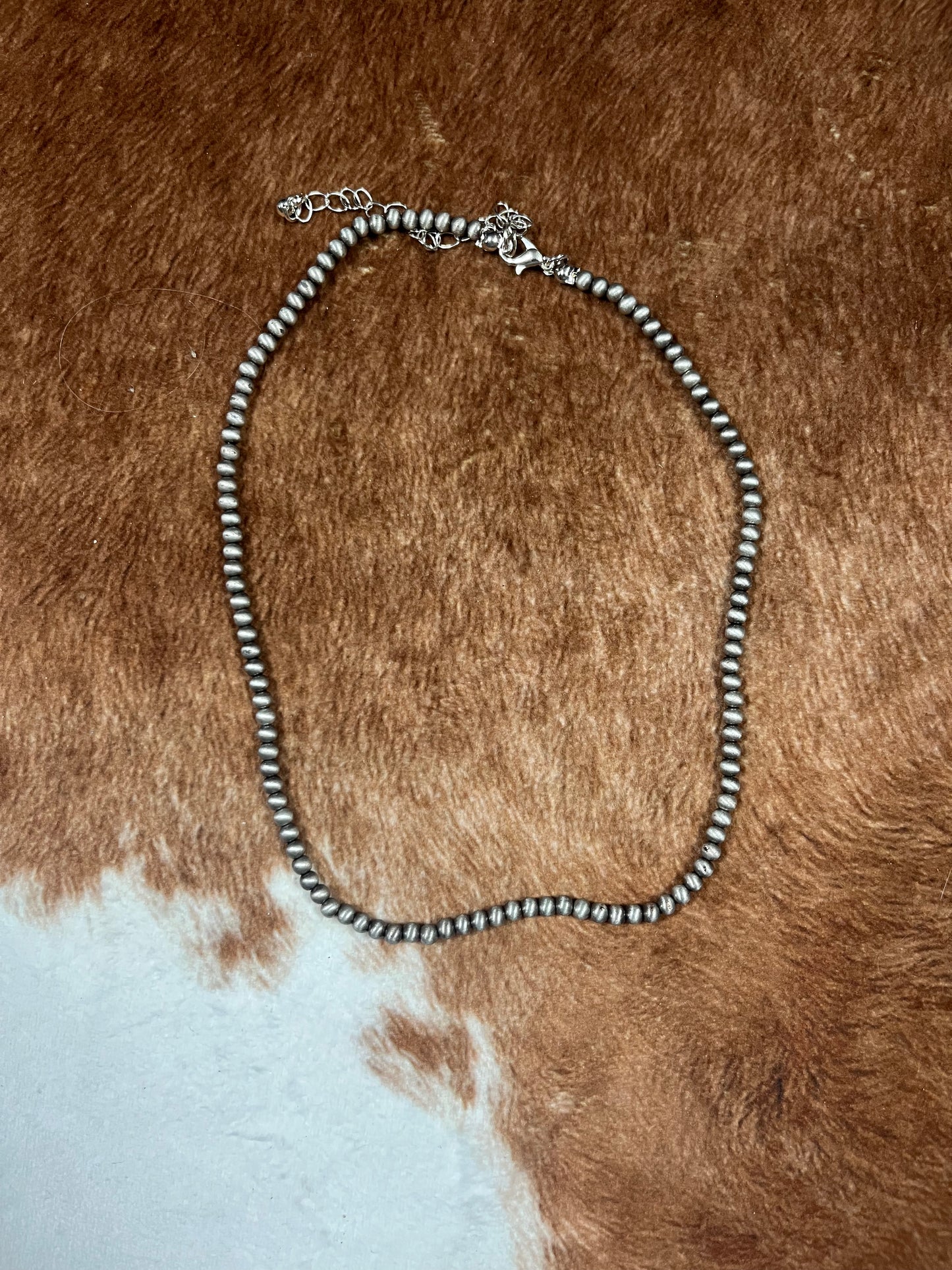 Faux Navajo Pearls Necklace