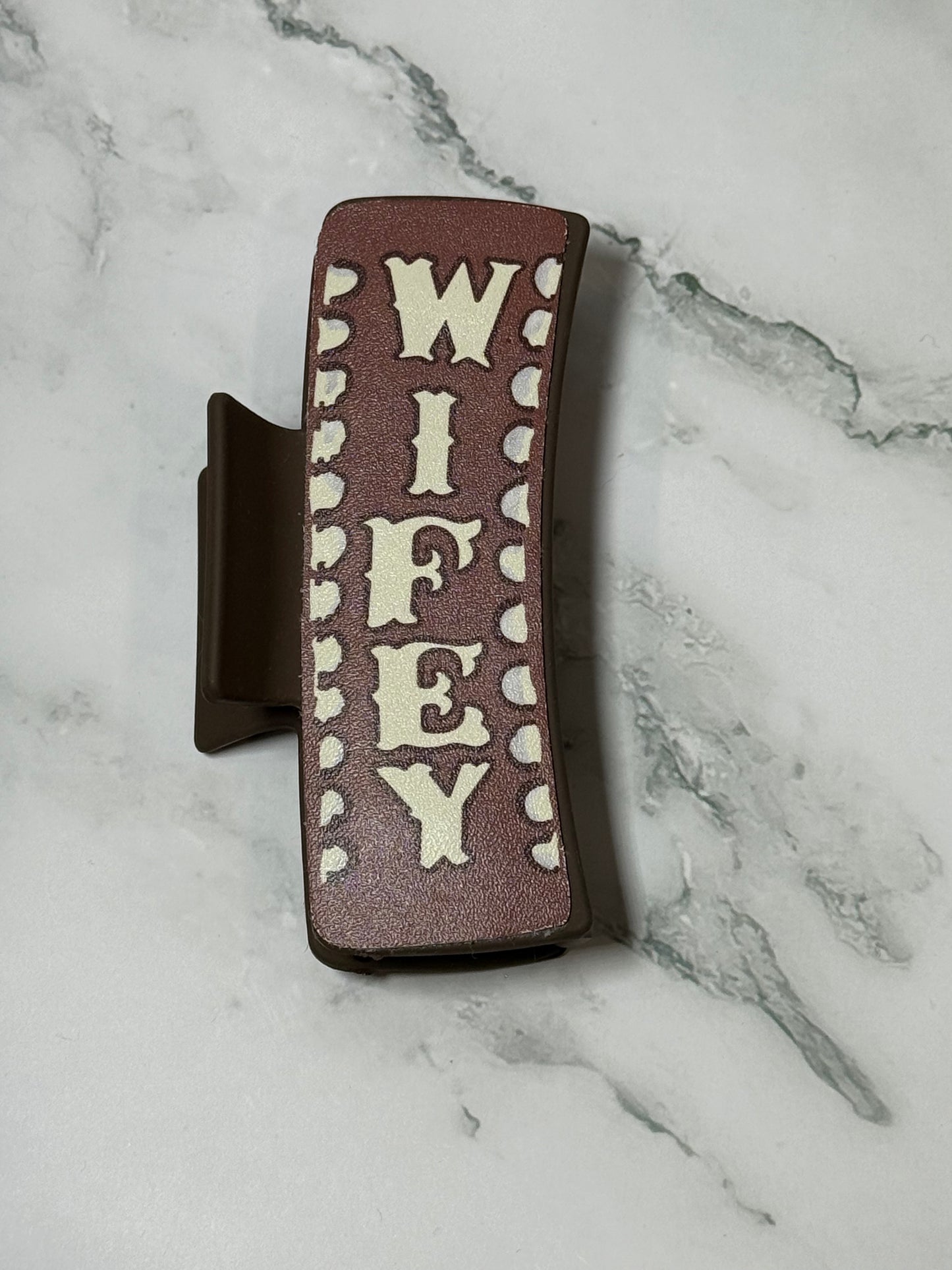 Wifey Claw Clip
