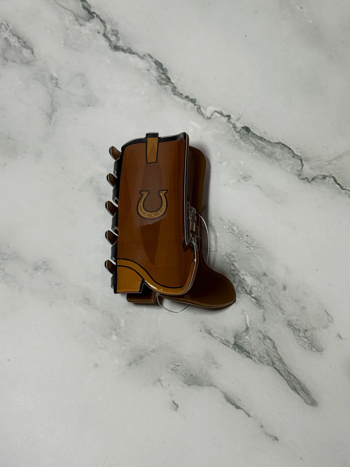 Cowboy Boot Claw Clip