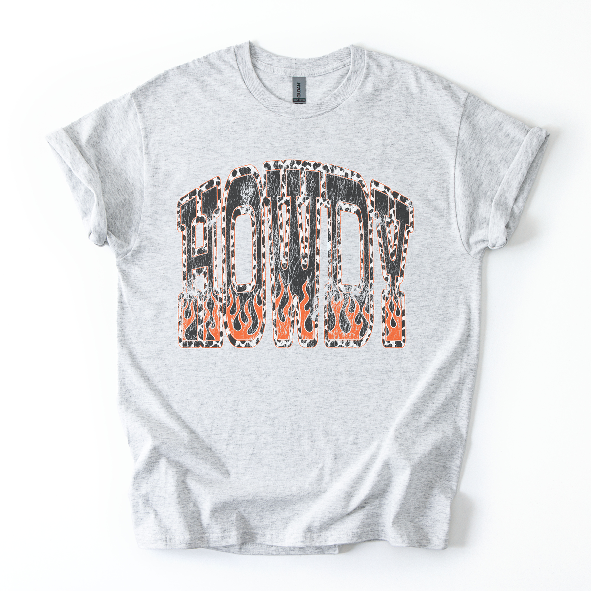 Howdy Flame Retro T-shirt