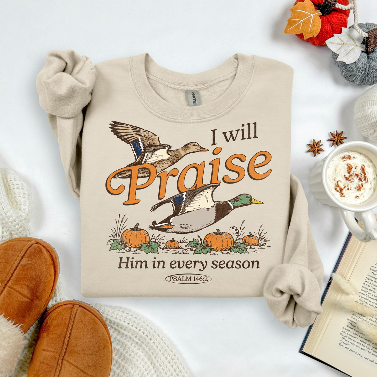 I Will Praise Him Crewneck