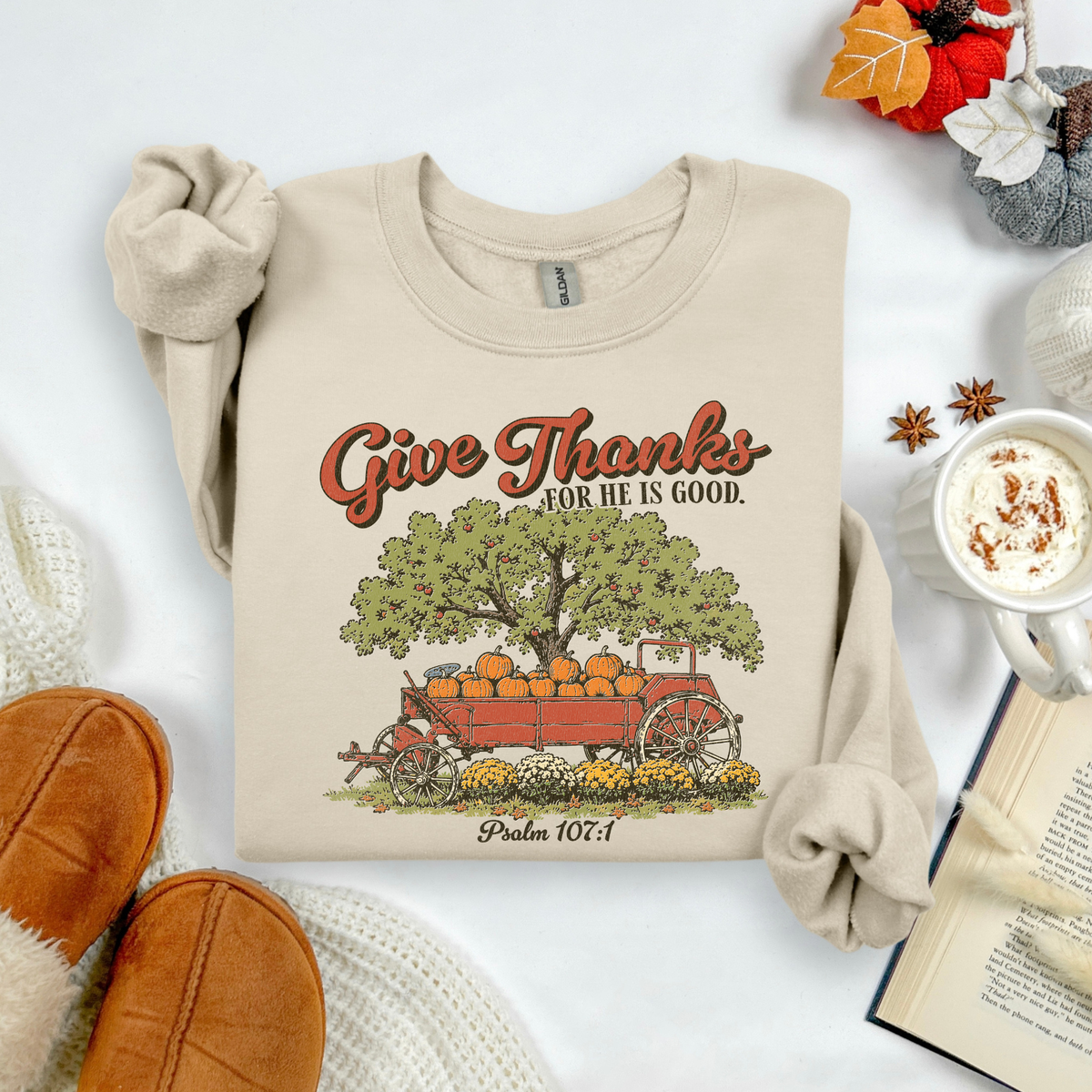 Give Thanks Crewneck