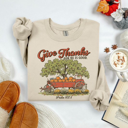 Give Thanks Crewneck