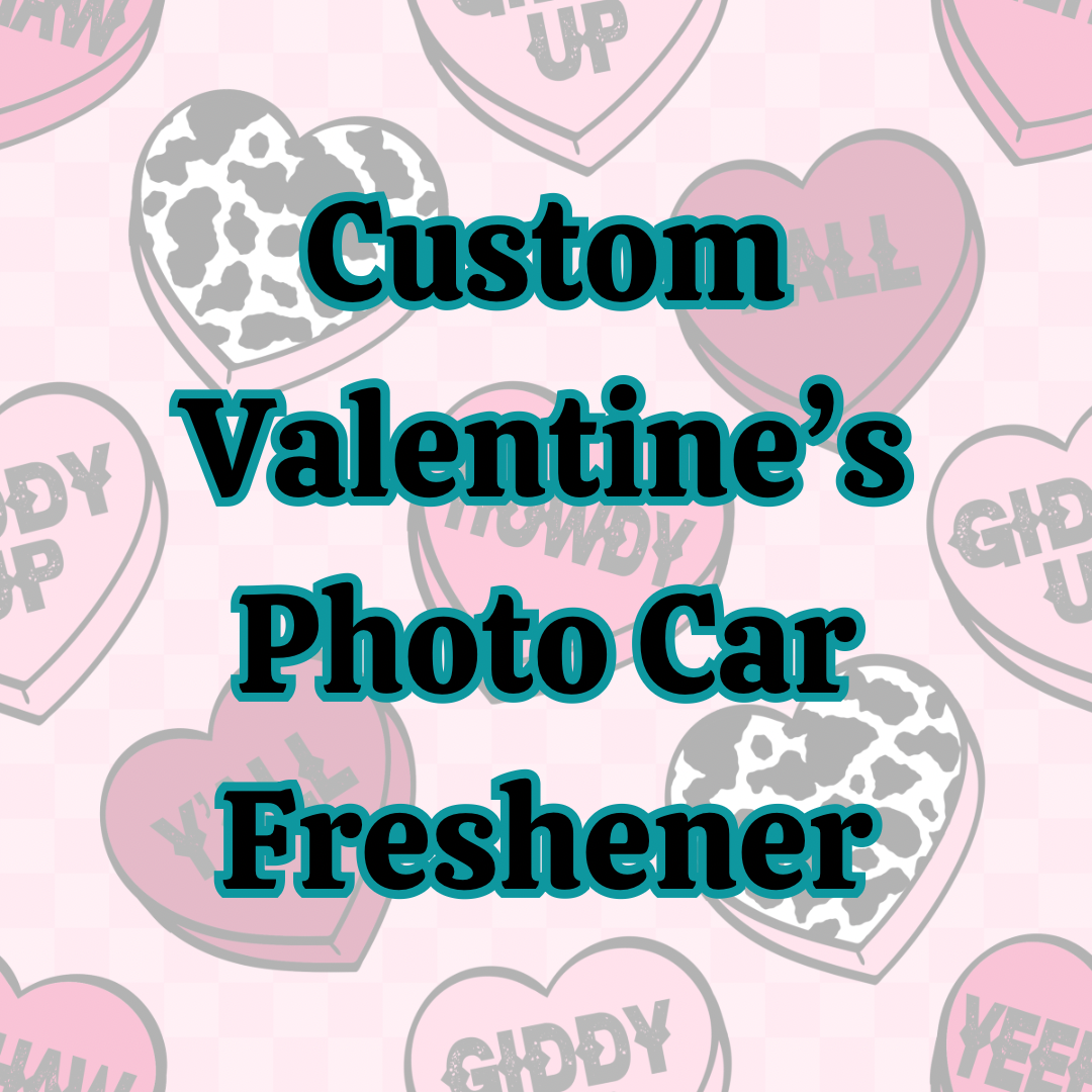 Custom Photo Car Freshener