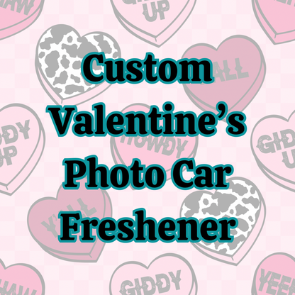 Custom Photo Car Freshener