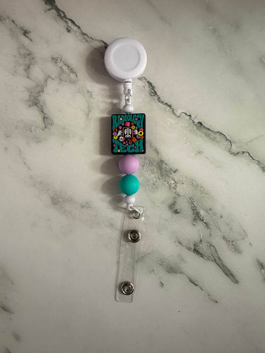 Radiology Tech Badge Reel